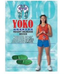 Yoko Height Increasing Accupressure Insoles For Unisex-Free Size 