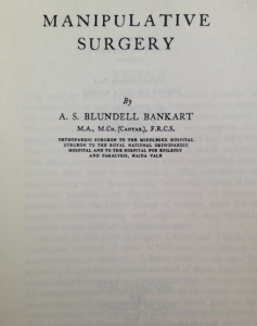 Manipulative Surgery